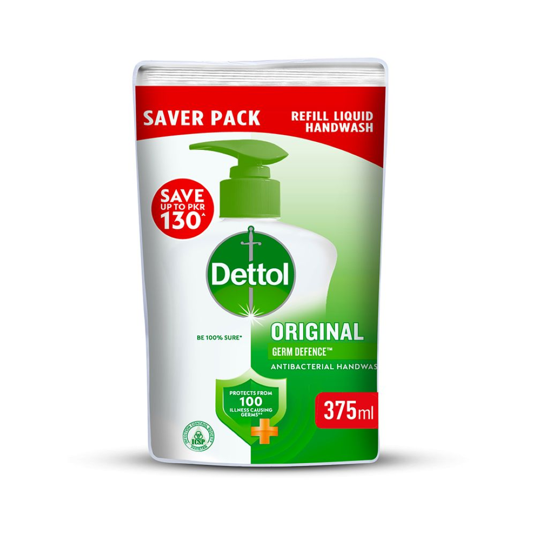 DETTOL H/WASH ORIGINAL REFILL POUCH 200ML